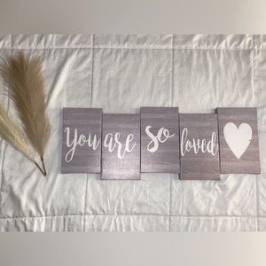 Gray wall decor